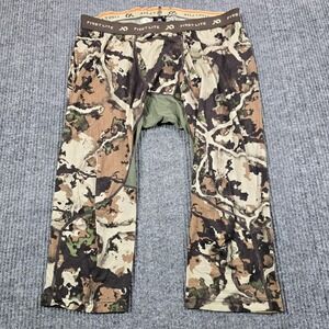 First Lite Pants Mens Large Camo Aerowool Wick Ultralight 150 Merino Wool